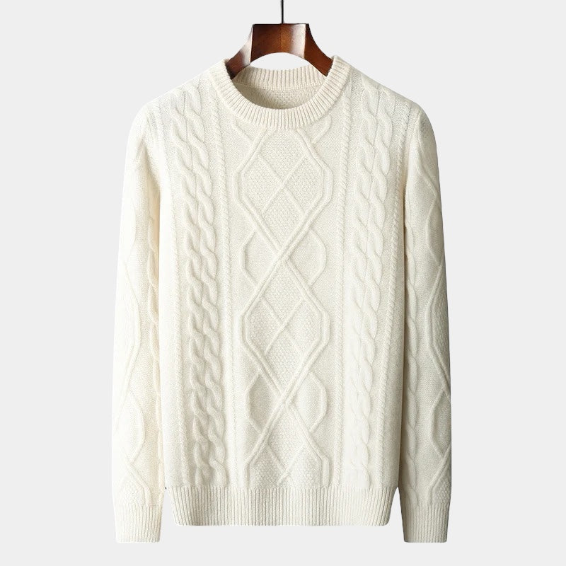 Gewebter Pullover